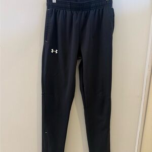 Under Armour Kids' Black Joggers - L